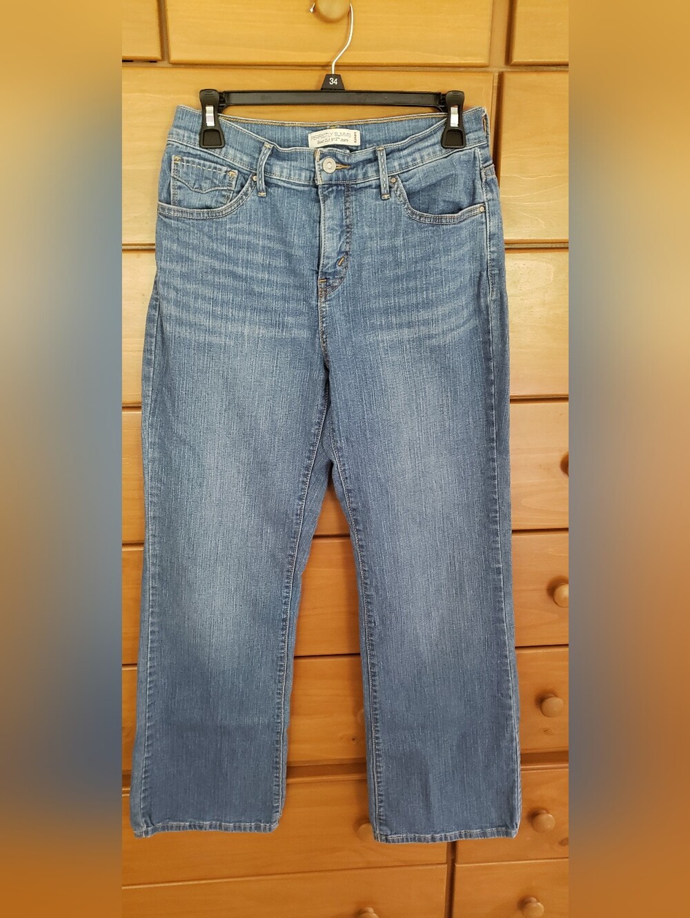 Levi's Medium Blue Straight-Leg Jeans